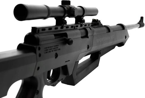 Barra Air Guns Sportsman 900 BB Gun Rifle for Adults, Pellet Rifles for Hunting, 177 Caliber Airgun with Rifle Scope - Shoot Pellets & BBS, 800 FPS in Saudi Arabia