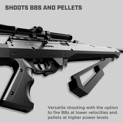 Barra Air Guns Sportsman 900 BB Gun Rifle for Adults, Pellet Rifles for Hunting, 177 Caliber Airgun with Rifle Scope - Shoot Pellets & BBS, 800 FPS in Saudi Arabia