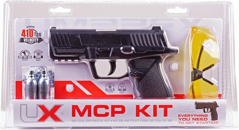 Umarex MCP .177 Caliber BB Gun Air Pistol Kit - Includes BBS, CO2 Cartridges, and Safety Glasses in Saudi Arabia
