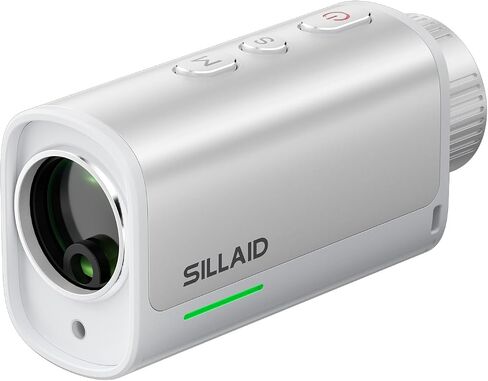 Golf Rangefinder with Slope, 23mm Large Objective Lens Laser Rangefinder, 0.02s Fast Measurement, 7X Magnification, USB-C Rechargeable Golf Range Finders for Golf & Tournament Legal in Saudi Arabia