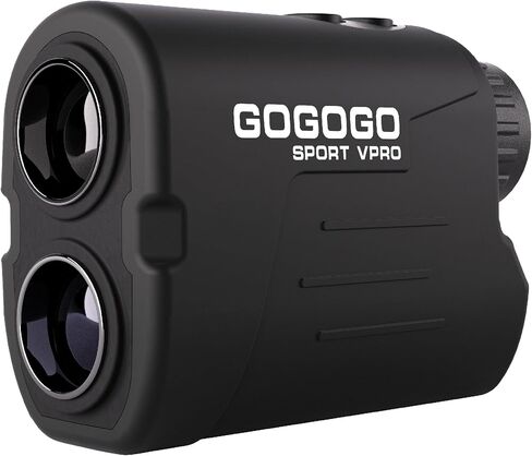 Gogogo Sport Vpro Rangefinder with Slope for Golf/Hunting, 1000/1200 Yards | Laser Range Finder Golfing with 300Y Flag-lock & Vibration, Replaceable Battery, Ultra-Clear View, Gift for Golfer and Hunter in Kuwait