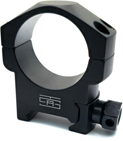 TSA® 30mm (1.18") Scope Rings – Mid Height 1" / 25.4mm – Precision CNC Aluminum – Fits Picatinny & Weaver Rails – Tactical Flashlight & Scope Mounts with Torx Screws & Wrench in Saudi Arabia