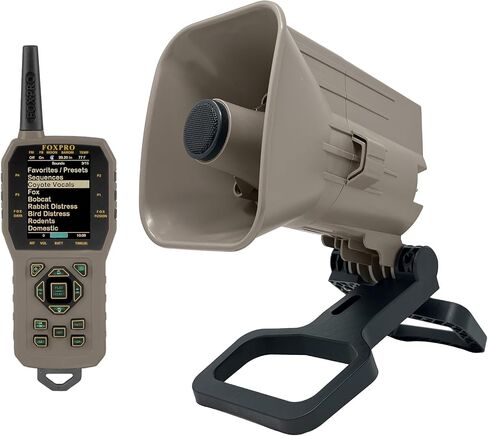 FOXPRO X24 American Made Electronic Predator Call Remote Operated and Programmable Coyote, Fox, Crow, Hog Call for Hunting in Saudi Arabia