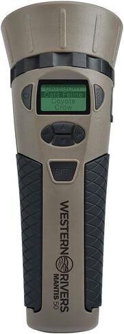 Western Rivers Mantis 50 Compact Easy-to-Use Handheld Electronic Game Call - Predator Hunting Accessory,Tan in Saudi Arabia
