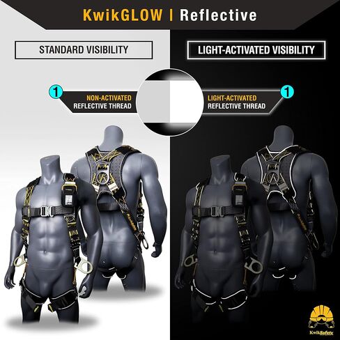 KwikSafety THUNDER DiamondBACK Safety Harness + TSUNAMI 25ft Vertical Lifeline in Saudi Arabia