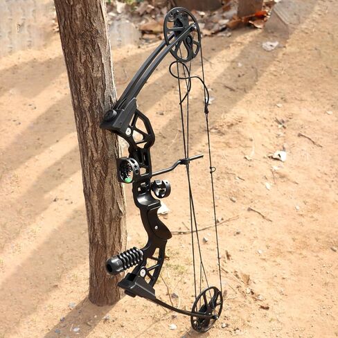 Ready to Hunt Compound Bow Package for Adults，20-70 Lbs Draw Weight, No Bow Press Needed,19"-30" Draw Length,Right Hand Archery Compound Bows Draw Weight Adjustable，Hunting Bow Kit for Beginner in Saudi Arabia