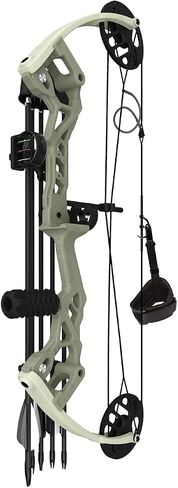 Sanlida Archery Dragon X6 Compound Bow Kit for Youth, Kids & Beginners, Bow and Arrows Set, 19"-28" Draw Length, 15-30 LBS Draw Weight, RH Only in Saudi Arabia