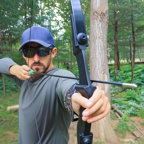 DRMVALG Archery Recurve Bow and Arrow Set for Adults/Youth Beginners | Left & Right Handed, Takedown Bow for Teens, Target Practicing, 20/30/40lbs in Saudi Arabia