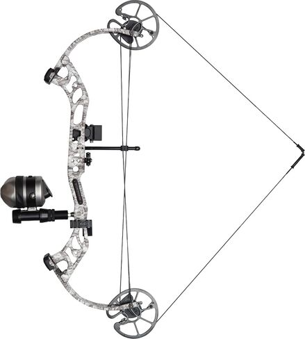 Cajun Bowfishing Glow Sucker Punch Pro RTF Bowfishing Bow with Reclaim Reel in Saudi Arabia