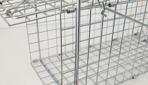 31" Humane Catch and Release Animal Trap, Large Live Animal Trap Cage Humane One-Door Solid Steel Catch and Release Rodent Cage for Raccoon, Rabbits, Stray Cats, Squirrel, Groundhogs, Opossums in Saudi Arabia