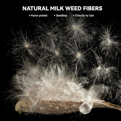 Wind Indicator Direction Supply Refill Pack 25g(0.88oz) | Deer Elk Hunting, Natural Milk Weed Fiber, Lightweight, Scentless, Powder-free, Wind Detector, Windfloaters, Hunter Gears in Kuwait