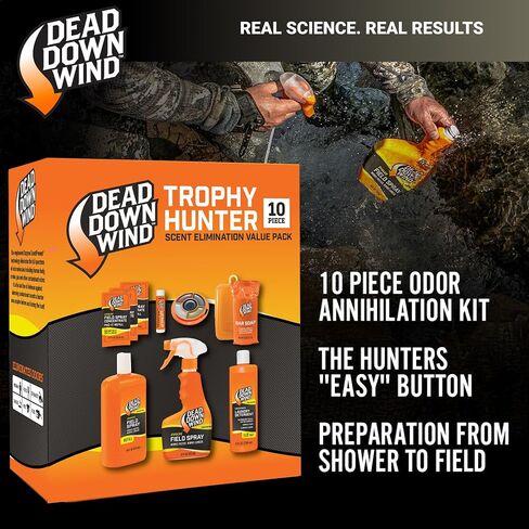DEAD DOWN WIND Trophy Hunter Scent Eliminator, 10 Piece Kit in Saudi Arabia