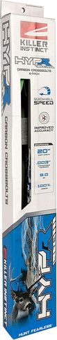 Killer Instinct Crossbows Hypr Lite 20' Crossbow Bolts (6-Pack) | 003-inch for maximum consistency in Kuwait