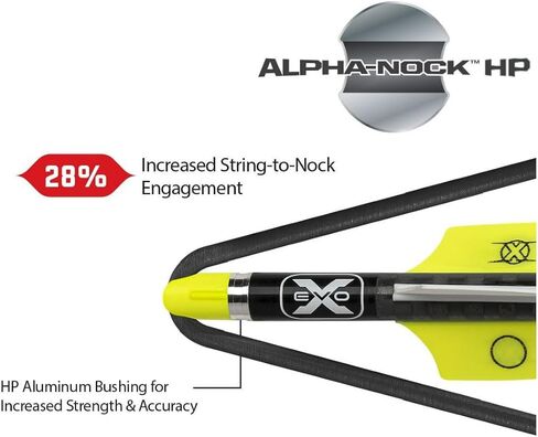 TenPoint 20-Inch Pro Elite 400 Carbon Crossbow Arrows, Alpha Nocks in Saudi Arabia