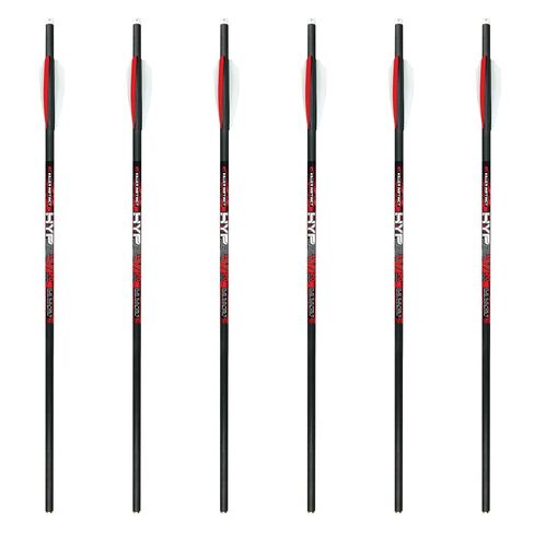 Killer Instinct Hypr-V 20" Crossbow Bolts 6-Pack - V-Track Nock System 390 Grain Total Weight with .003" Straightness Tolerance | 003" Straightness Tolerance, 6-Pack - V-Track Nock System 390 Grain Total in Saudi Arabia