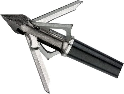 Muzzy Trocar HBX Hybrid 4 Blade Crossbow Broadhead, 100 Grain in Kuwait