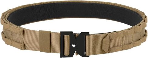 حزام KRYDEX سريع الإصدار Rigger MOLLE مقاس 1.75 بوصة حزام تكتيكي ثقيل داخلي وخارجي in Kuwait