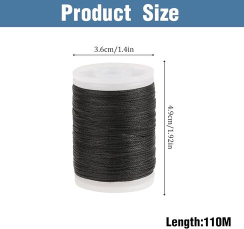 Mozeat Lens 120 yard/110 m Recurve Bow String Serving Thread Nylon Bowstring for Compound Archery Bow Tying Nock Point Compound Bow Accessories in Saudi Arabia