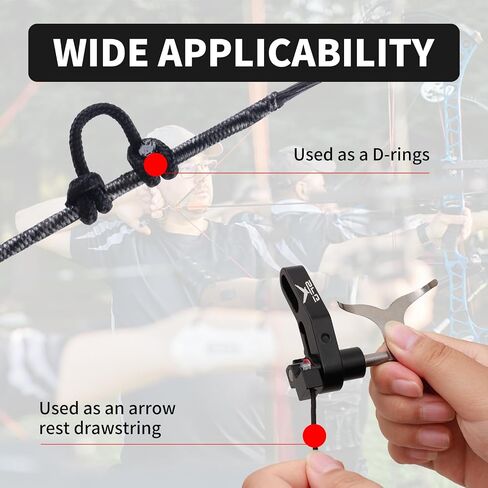 SPG 59ft D Loop Material - Tear and Durable - Archery D Loop String for Compound Bow Withstand 200lbs Bow Release D Loop String with Bow String Wax Bowstring Maintenance Tools in Kuwait