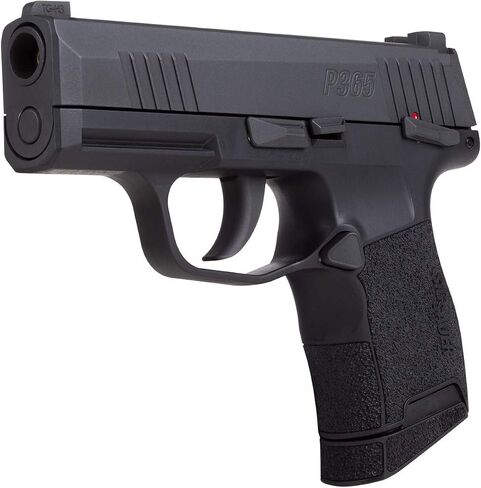 Sig Sauer P365 4.5mm Steel BB Cal. CO2-Powered Semi-Automatic Air Pistol | 20rd BB Magazine & Green High Visibility 3-Dot Fixed Sights Included in Kuwait
