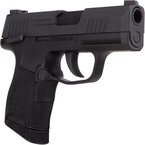 Sig Sauer P365 4.5mm Steel BB Cal. CO2-Powered Semi-Automatic Air Pistol | 20rd BB Magazine & Green High Visibility 3-Dot Fixed Sights Included in Kuwait