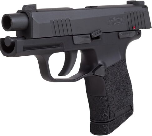 Sig Sauer P365 4.5mm Steel BB Cal. CO2-Powered Semi-Automatic Air Pistol | 20rd BB Magazine & Green High Visibility 3-Dot Fixed Sights Included in Kuwait