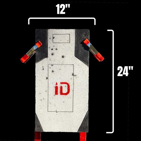 ID Self Healing C-Zone Infinity Target | Long-Lasting Shooting Target | Reactive Training Target | Universal Mounting | High-Impact Resistance | Range Practice in Saudi Arabia