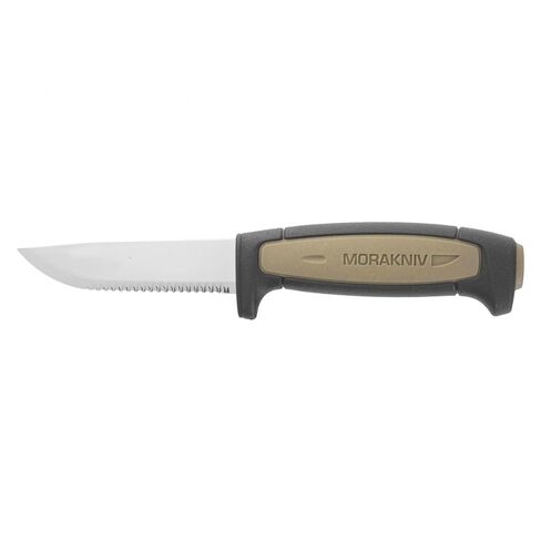 Morakniv Craftline Rope Trade Knife with Serrated Stainess Steel Blade and Combi-Sheath, 3.6-Inch (M-12245) in Saudi Arabia