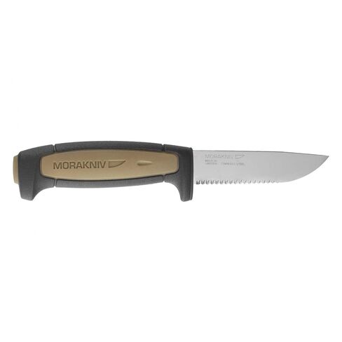 Morakniv Craftline Rope Trade Knife with Serrated Stainess Steel Blade and Combi-Sheath, 3.6-Inch (M-12245) in Saudi Arabia