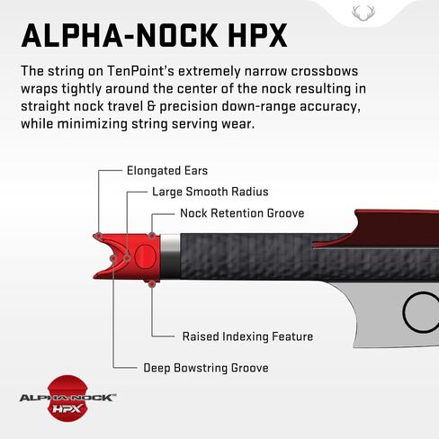 TenPoint CenterPunch HPX Crossbow | Wicked Ridge Crossbows, Pack of Six, 20' Carbon Arrows, Measuring 20-inch in length, weighing 445 in Saudi Arabia