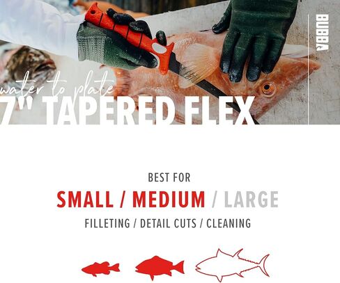 Bubba 7 Inch Tapered Flex Fillet Fishing Knife in Saudi Arabia