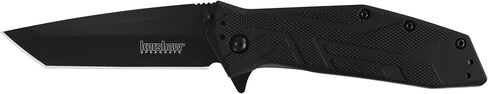 Kershaw Brawler Pocket Knife, All-Black, 3 Inch Tanto Blade in Saudi Arabia