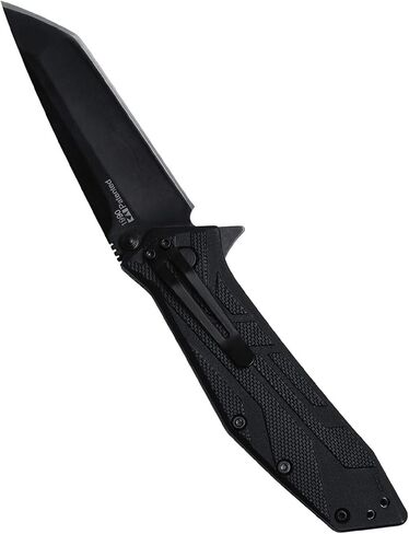 Kershaw Brawler Pocket Knife, All-Black, 3 Inch Tanto Blade in Saudi Arabia
