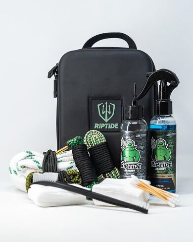 Riptide Armory Advanced Gun Cleaner & CLP+ Graphene 2 Step Kit - Clean, Lube, Protect Long-Lasting Formula - Nano Coat Technology - Veteran Founded & Formulated by Former US Navy Seal in Saudi Arabia