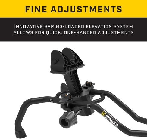 Caldwell Stinger Adjustable Ambidextrous Rifle Shooting Rest with Lightweight Design for Rifle Shooting, Stability, Sight in in Saudi Arabia