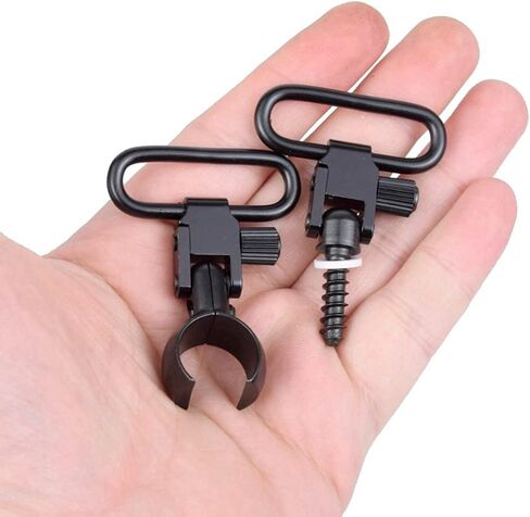 Lever Action Rifle Sling Mount Kit Split Band with 1'' QD 115 Sling Swivels for Winchester Marlin Mossberg in Saudi Arabia