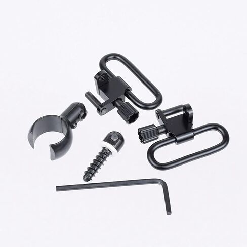 Lever Action Rifle Sling Mount Kit Split Band with 1'' QD 115 Sling Swivels for Winchester Marlin Mossberg in Saudi Arabia