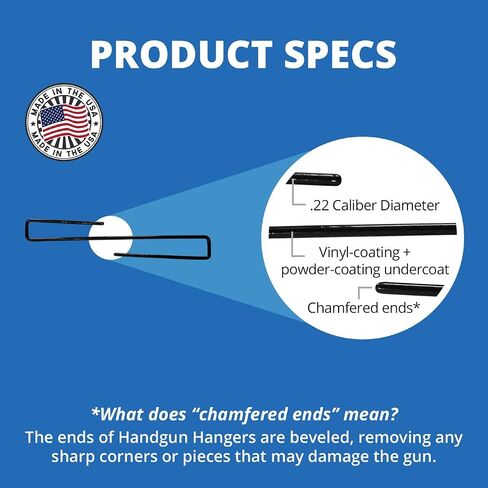 Carry Optic Handgun Hangers: Pistol Hangers for Gun Safe or Cabinet 2-Pack in Saudi Arabia