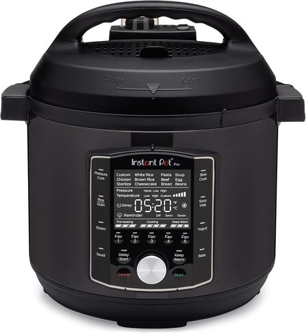 Instant Pot RIO Wide Plus, 9-in-1 Electric Pressure Cooker, 35% Larger Cooking Surface, WhisperQuiet Steam Release, Multi-Cooker, Slow Cook, Rice Maker, Steamer, Sauté, Cake, & Warmer, 7.5 Quarts in Kuwait