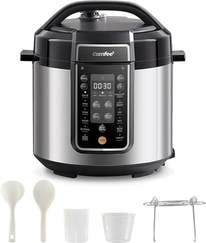 COMFEE' 12-in-1 Electric Pressure Cooker, 6 Quarts, Nonstick Pot in Saudi Arabia