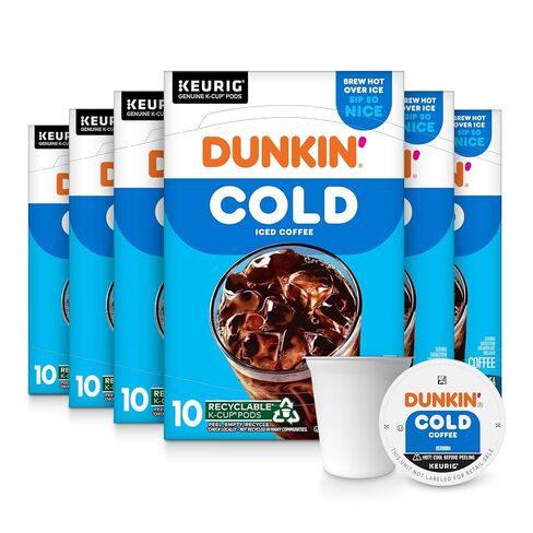 قهوة دانكن الأصلية المشوية متوسطة الحجم، كبسولات Keurig K-Cup، عدد 128 | 4 صناديق تحتوي كل منها على 32 كبسولة قهوة فردية، نكهة غنية وسلسة، مصنوعة من قهوة أرابيكا، ثابتة على الرف، مؤهلة لـ SNAP EBT in Kuwait