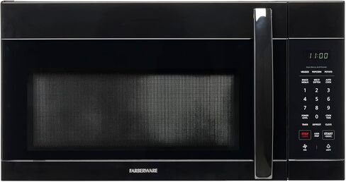 Farberware 1.7 Cu. Ft. Over-the-Range Microwave Oven – 1000 Watts Power, Auto Cook Settings, Defrost, Easy Clean and Child Safety Lock - Stainless in Saudi Arabia