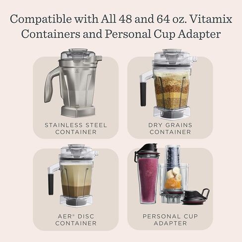 Vitamix VX1 Professional-Grade Blender, 64 oz. Container, Black | Kitchen Appliance for Smoothies, Soups and More, Pulse, Variable Speed, Self-Cleaning Program in Saudi Arabia