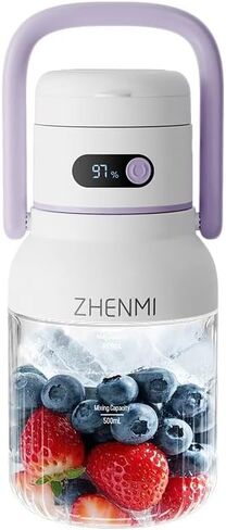 Portable Blender, Personal Blender for Smoothies & Shakes, Cordless, 33oz BPA-Free Vessel, 18000RPM Motor, Leakproof Lid with Sip Spout, USB-C Rechargeable, Easy-to-Clean Parts (Green) in Saudi Arabia