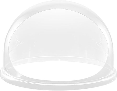 VEVOR 16 Inch Cotton Candy Machine Cover, Transparent Acrylic Dome Bubble Shield Compatible with 15inch Commercial Cotton Candy Floss Maker Bowl for Party, Shops, Bottom Groove Design in Saudi Arabia