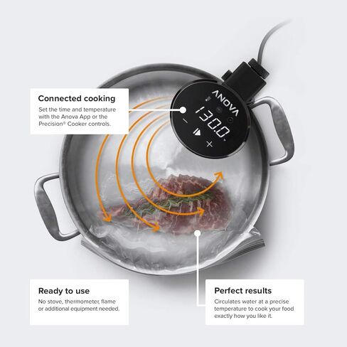 أنوفا ،Culinary Sous Vide ،طباخ دقيق 2.0 (واي فاي) ،1000 واط in Kuwait
