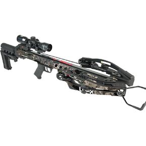 Killer Instinct LOGIX 435 Crossbow Kit 435 FPS 210 LB Draw Weight - LET-Down DE-Cocking Triggerbox with X CAM System and Illuminated 4x32 Scope | X CAM System, 4x32 Scope, DE-Cocking Triggerbox, Kit FPS 210 LB Draw Weight, De-cocking system in Kuwait