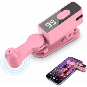 Auto Clicker Tapper for Tiktok Live iPhone, Cordless Screen Tapper with 107 Adjustable Speeds, Phone Clicker with 8-Hour Battery, Touchless Automatic Tapper for TikTok/Instagram Live (1 Pack) in Saudi Arabia
