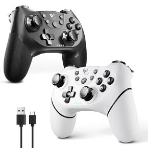 AceGamer Wireless Pro Controller for Nintendo Switch 2/Switch/Lite/OLED/Windows PC, Bluetooth Controller with Hall Effect Joysticks, Wake-up/Turbo/Dual Vibration/Macros/6-Axis Gyro/Screenshot in Saudi Arabia