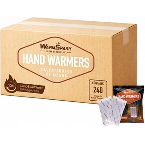 Hand Warmers Bulk - 240/280 Paris - Long-Lasting Up to 12 Hours for Warm Body, Safe Portable Hand Warmers Disposable for Hand & Foot, Heater for Camping, Fishing in Saudi Arabia